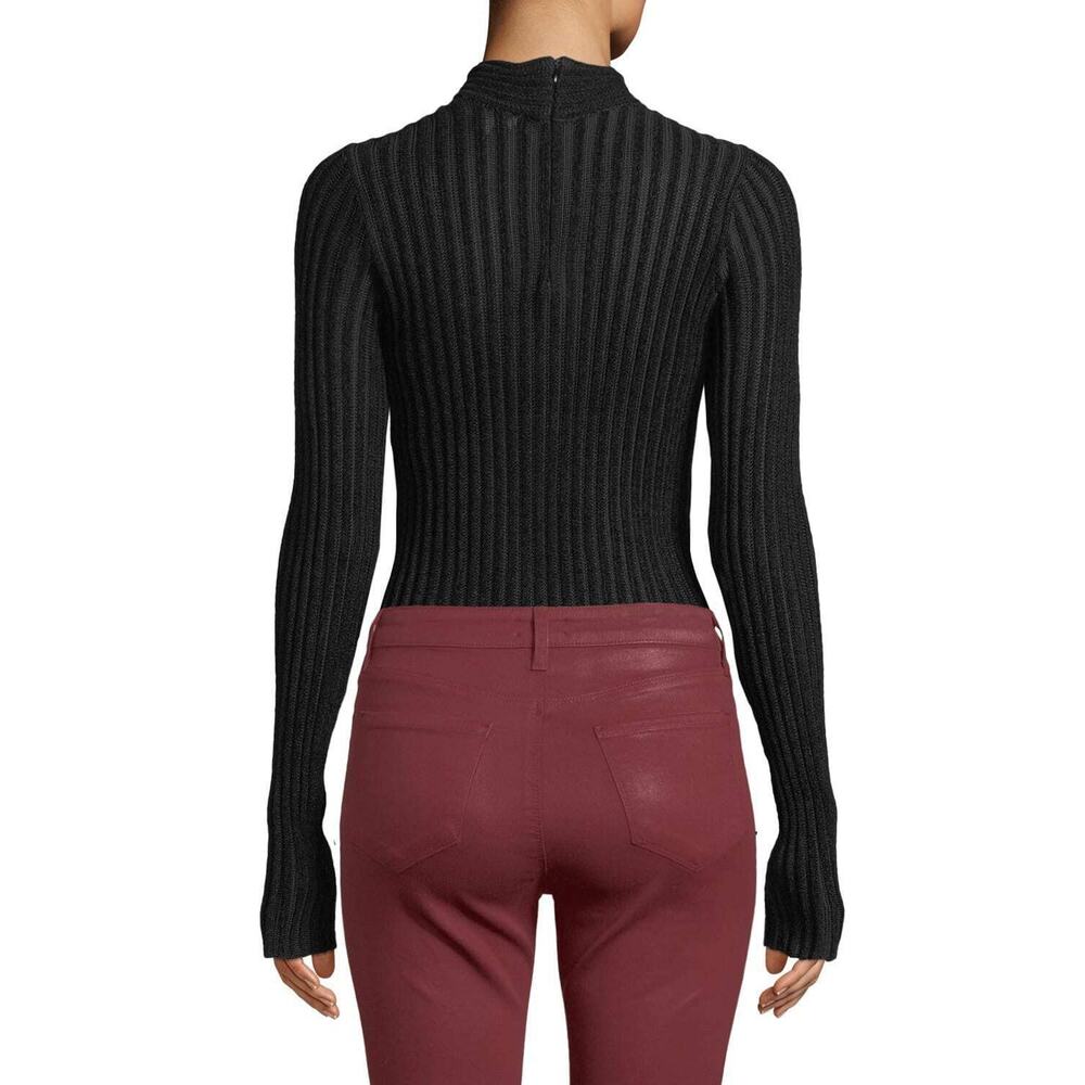 L'Agence Celeste Sweater - P - Black (gSvZVQ) - Picture 2 of 3